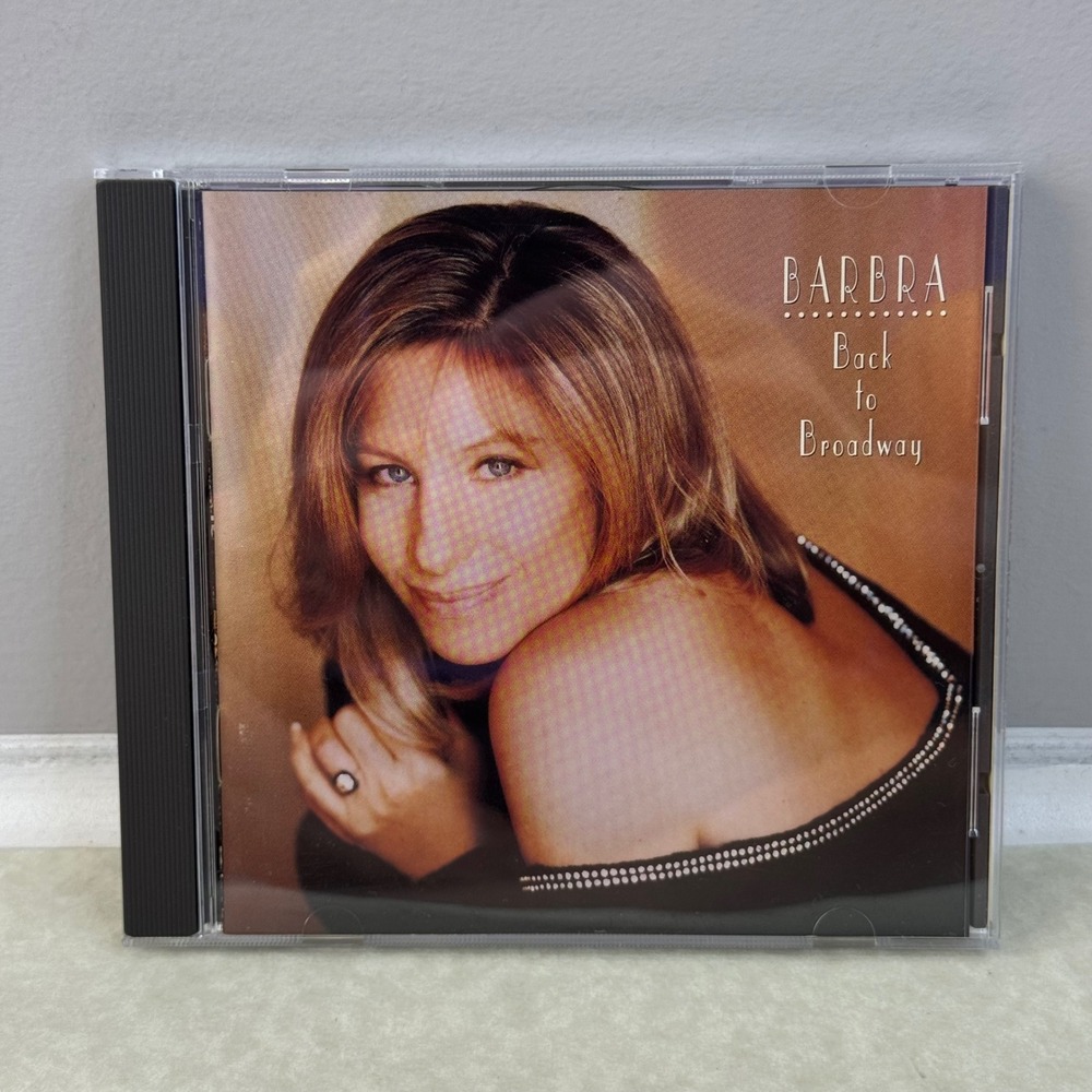 Barbra Streisand: Back to Broadway‎ (CD 1993 Columbia Records) Musical Theatre